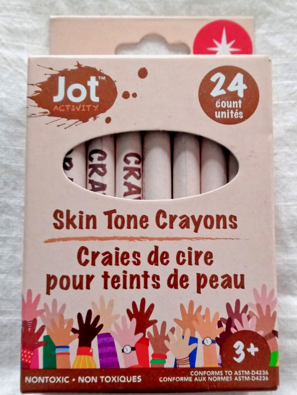 NWT Jot Skin Tone Crayon's, 24 Count